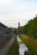 Eger- with the Serbian church on the horizon