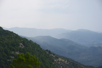 View from the Altar of Zeus