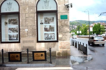 The street corner where Gavrilo Princip shot Franz Ferdinand