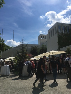 Restaurant day at the Finnish embassy in horrible contre-jour