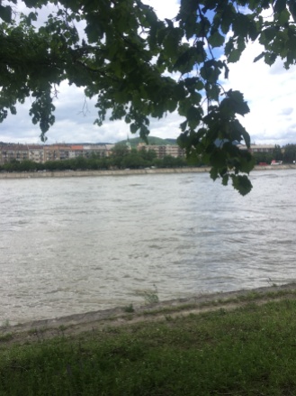 The Danube rose constantly towards the end of the month